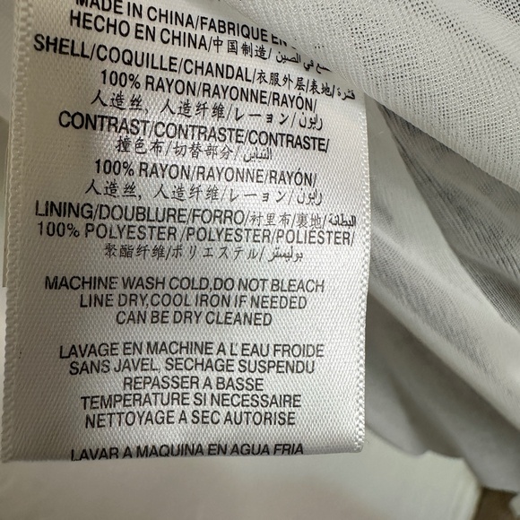 NWOT- BCBGeneration Multi Color Crisscross Strap Mini Dress with POCKETS! - Picture 14 of 14